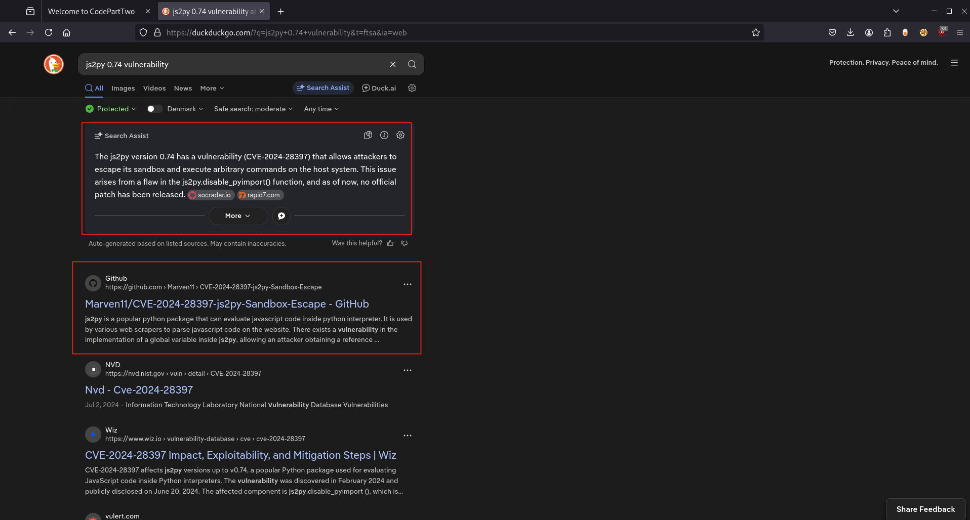 J2Spy Vulnerabiltiy Search