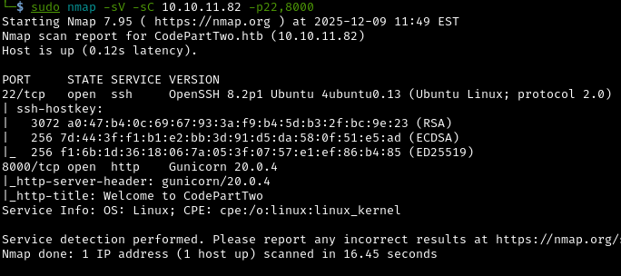 Nmap Scan